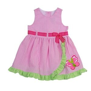 NWT Rare Editions Baby Girls Butterfly Dress